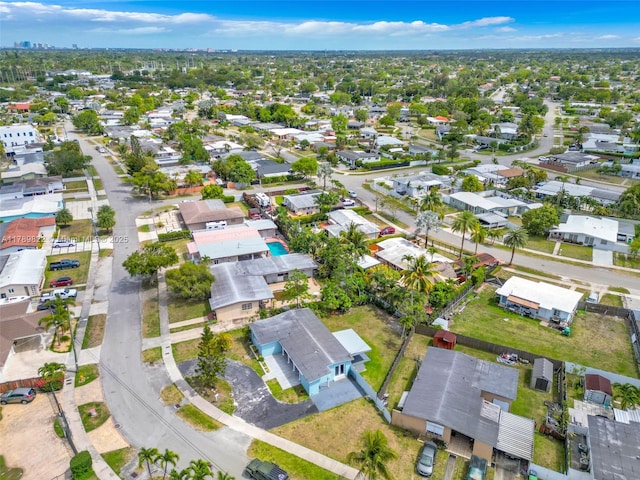 11024 SW 51st Ter, Miami, FL 33165 - drone / aerial view featuring a residential view