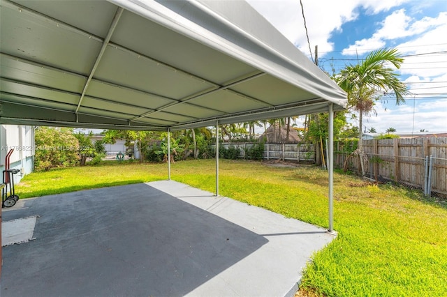 11024 SW 51st Ter, Miami, FL 33165 - view of patio / terrace with a fenced backyard