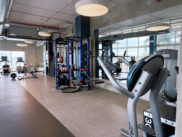 1200 W Ave Unit 1021, Miami Beach, FL 33139 - view of gym