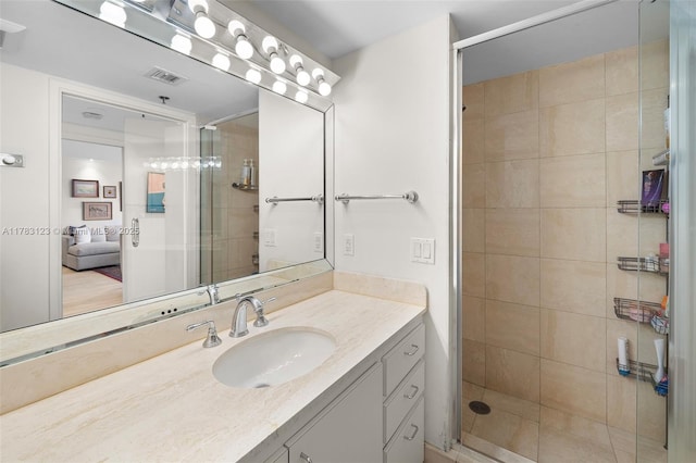 201 Crandon Blvd Unit 333, Key Biscayne, FL 33149 - full bath with a stall shower and vanity