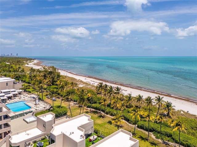 201 Crandon Blvd Unit 333, Key Biscayne, FL 33149 - aerial view of expansive beach