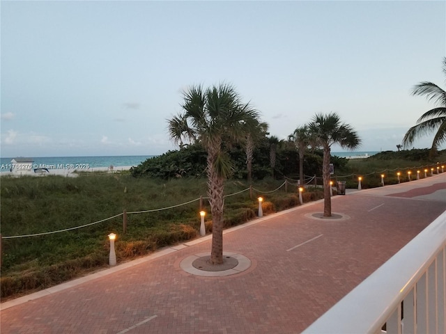 5825 Collins Ave Unit 2D, Miami Beach, FL 33140 - view of home's community featuring a water view