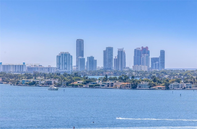 665 NE 25th St Unit 1201, Miami, FL 33137 - water view with a city view
