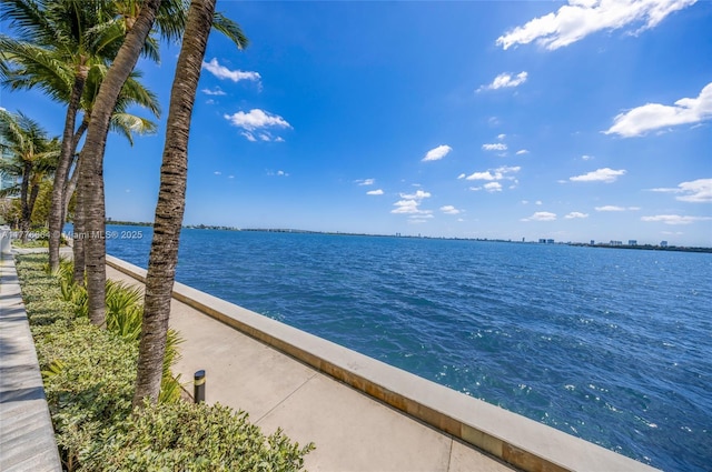 665 NE 25th St Unit 1201, Miami, FL 33137 - view of water feature
