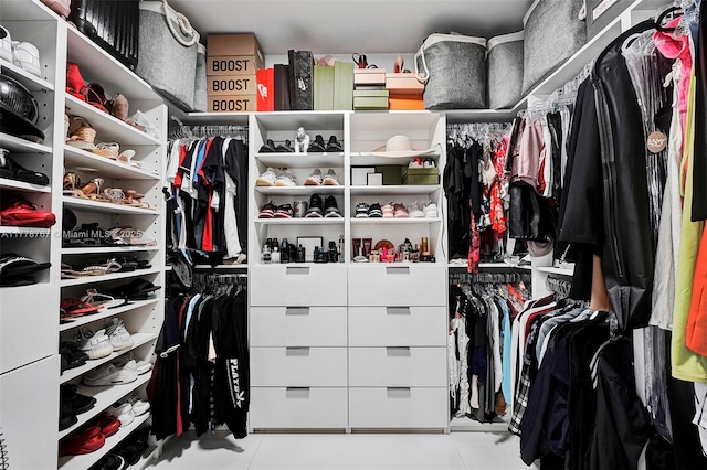 view of spacious closet