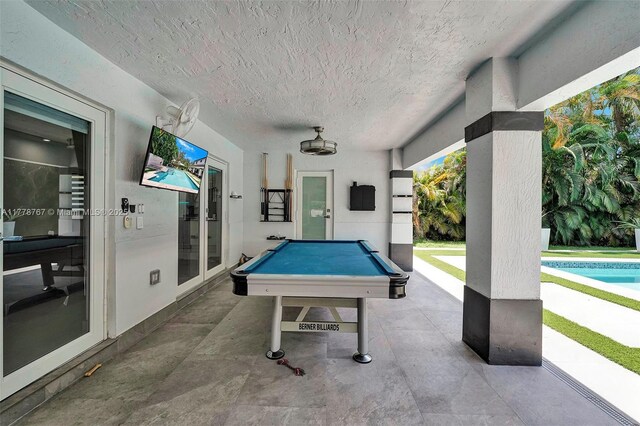 view of patio featuring an outdoor pool