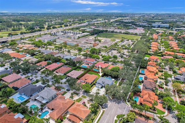 aerial view