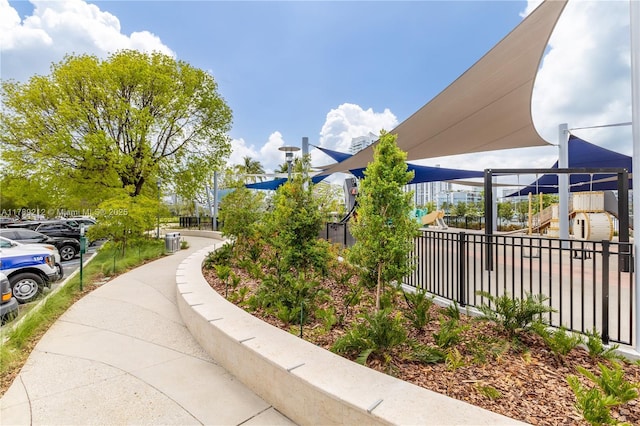 1800 Sunset Harbour Dr Unit 2203, Miami Beach, FL 33139 - view of property exterior with fence and playground community