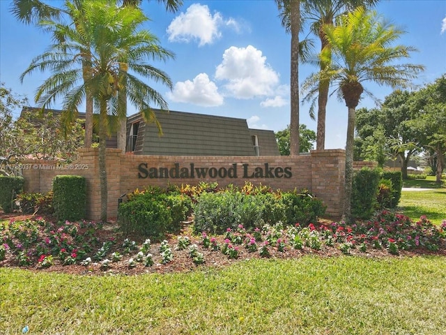 2412 24th Way, West Palm Beach, FL 33407 - community sign with a yard