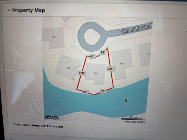 320 Windmill Palm Ave, Plantation, FL 33324 - map / location of property area
