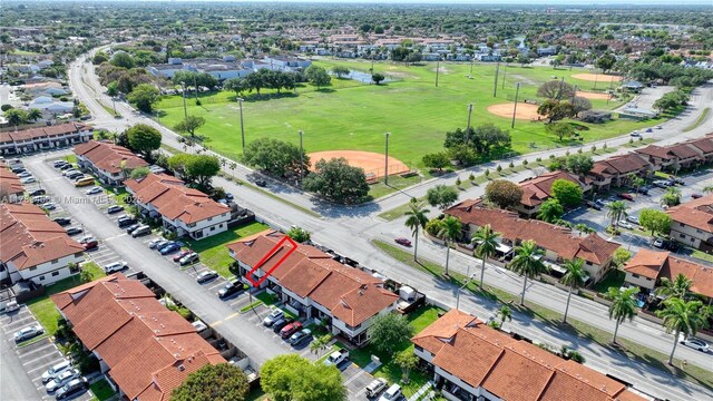 13250 SW 58th Ter Unit 10-8, Miami, FL 33183 - drone / aerial view with a residential view