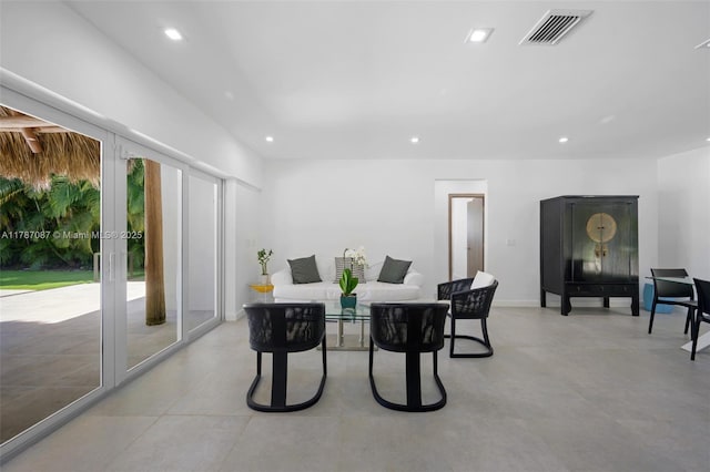 1511 NE 108th St, Miami, FL 33161 - dining area with visible vents and recessed lighting