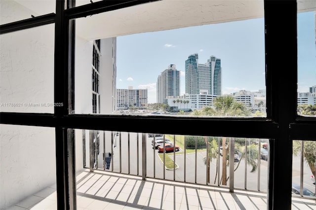 600 Parkview Dr Unit 422, Hallandale Beach, FL 33009 - balcony with a city view