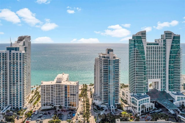 600 Parkview Dr Unit 422, Hallandale Beach, FL 33009 - exterior space featuring a city view and a water view