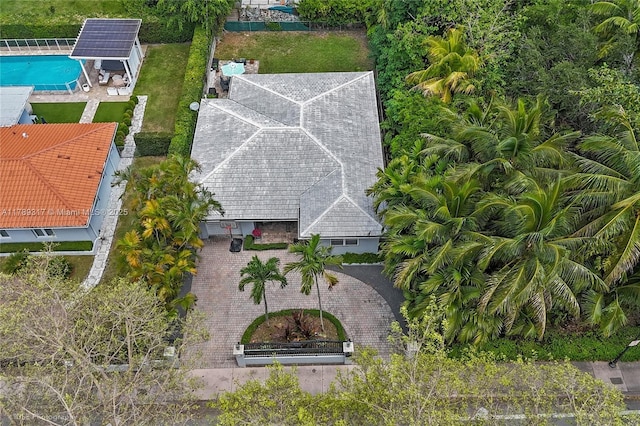 aerial view