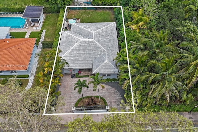 aerial view