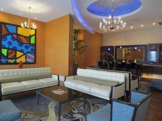 253 NE 2nd St Unit 324, Miami, FL 33132 - lobby featuring recessed lighting