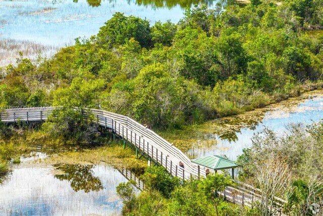 9271 Arborwood Cir, Davie, FL 33328 - water view with a forest