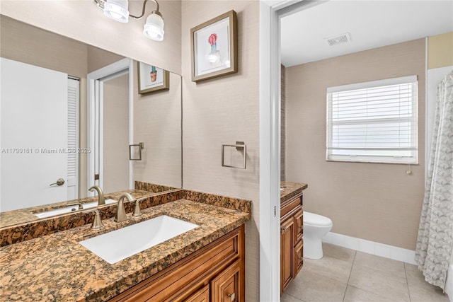 3562 W Southern Orchard Rd W, Davie, FL 33328 - bathroom featuring vanity and tile patterned floors