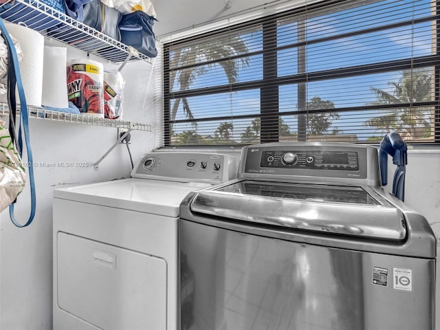 9401 NW 14th Ct Unit 224, Pembroke Pines, FL 33024 - laundry room featuring washer and dryer and laundry area