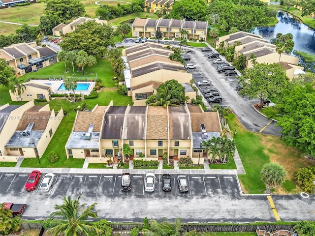 9401 NW 14th Ct Unit 224, Pembroke Pines, FL 33024 - aerial view with a water view
