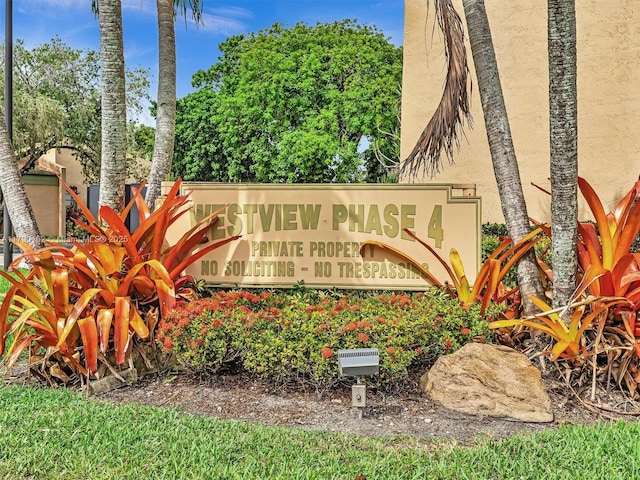 9401 NW 14th Ct Unit 224, Pembroke Pines, FL 33024 - view of community / neighborhood sign