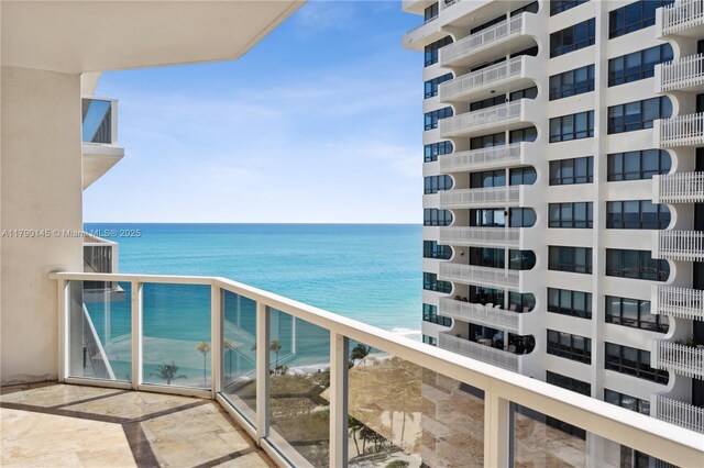 10225 Collins Ave Unit 904, Bal Harbour, FL 33154 - balcony featuring a water view