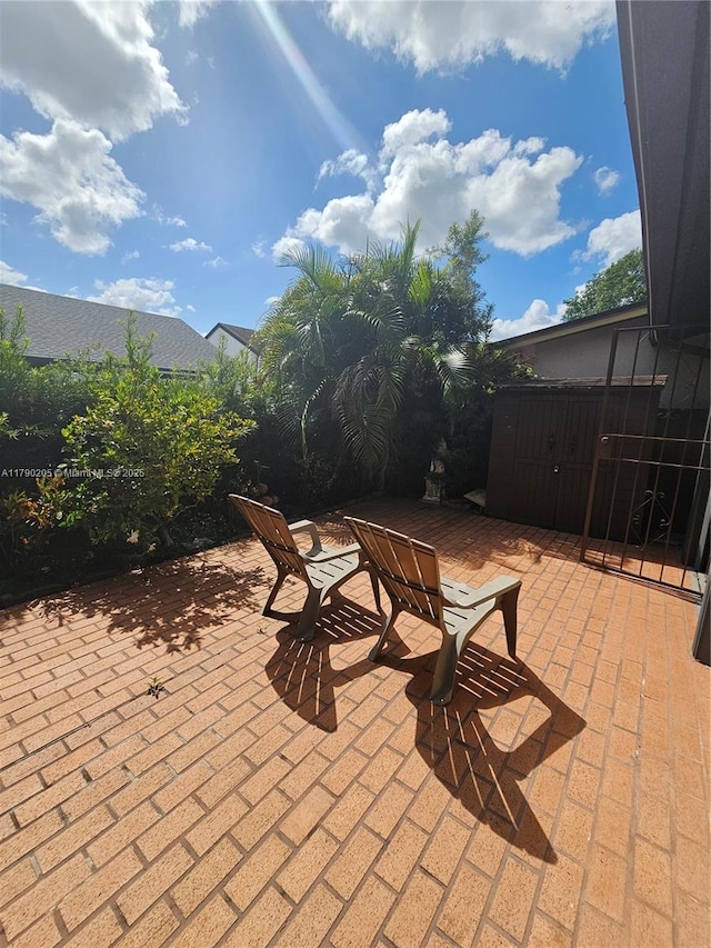 view of patio