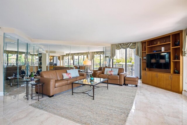 view of living room