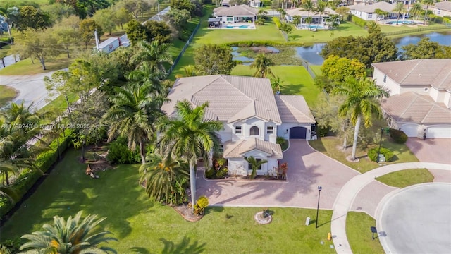 15355 SW 34th St, Davie, FL 33331 - aerial perspective of suburban area featuring a nearby body of water