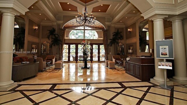view of building lobby