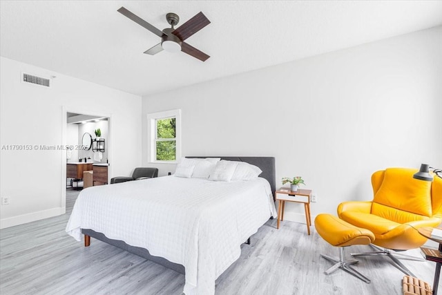 10730 NW 66 Unit 101, Doral, FL 33178 - bedroom featuring wood finished floors, baseboards, and ceiling fan