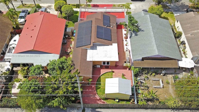 drone / aerial view