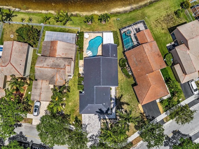 drone / aerial view