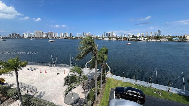 16570 NE 26th Ave Unit 4A, North Miami Beach, FL 33160 - water view featuring a skyline view