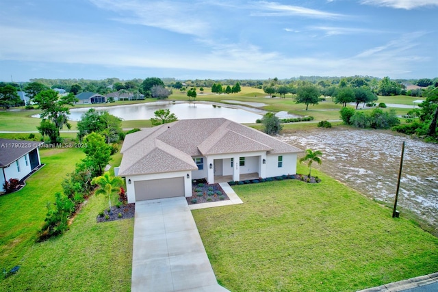 5224 Columbus Blvd, Sebring, FL 33872 - bird's eye view with a water view