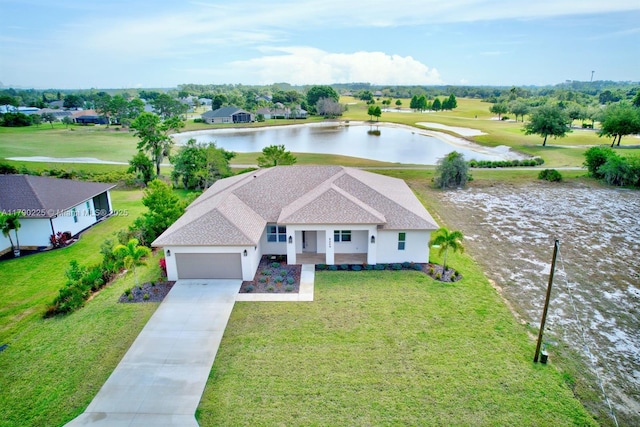 5224 Columbus Blvd, Sebring, FL 33872 - bird's eye view with view of golf course and a water view