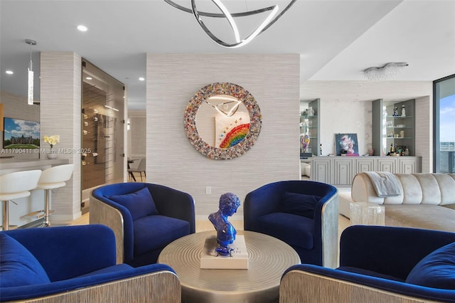 1000 Brickell Plz Unit Ph5603, Miami, FL 33131 - lobby with recessed lighting