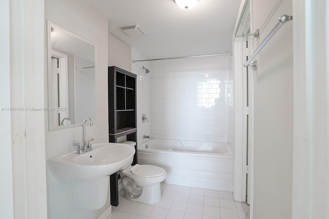 690 SW 1st Ct Unit 2032, Miami, FL 33130 - bathroom with shower / bathtub combination and tile patterned floors