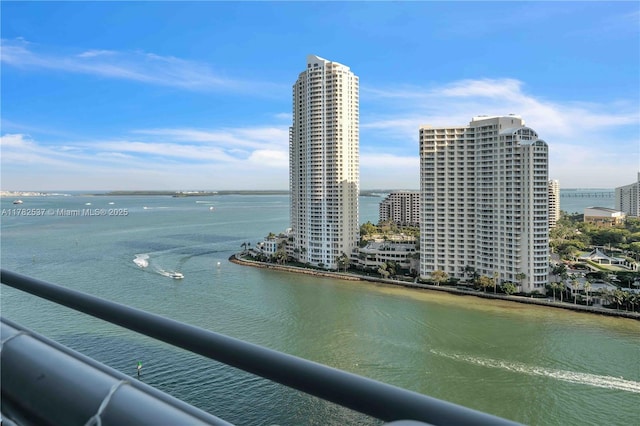 335 S Biscayne Blvd Unit 2003, Miami, FL 33131 - water view with a city view