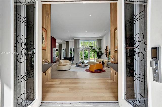 2670 Cypress Ln, Weston, FL 33332 - entrance foyer featuring recessed lighting and wood finished floors