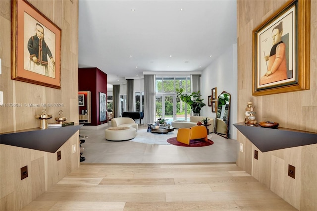 2670 Cypress Ln, Weston, FL 33332 - living area with recessed lighting and wood finished floors