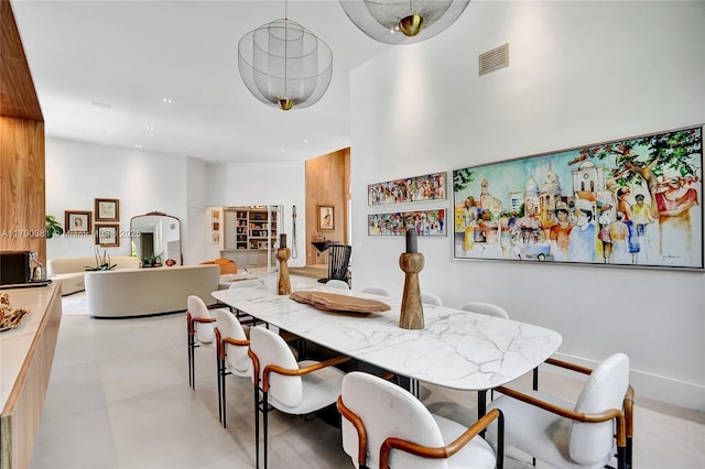 2670 Cypress Ln, Weston, FL 33332 - dining area with recessed lighting and visible vents