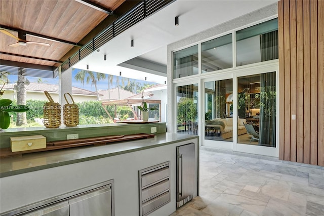 2670 Cypress Ln, Weston, FL 33332 - exterior space featuring a ceiling fan