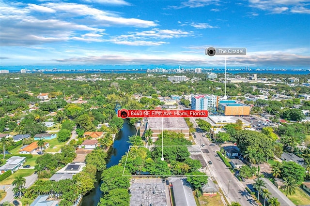 8440 NE 1st Ave, Miami, FL 33138 - aerial view featuring a city view and a water view