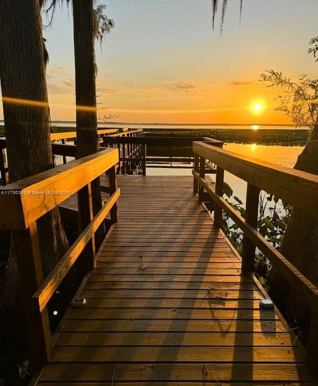 15618 SE US Highway 301, Hawthorne, FL 32640 - dock area featuring a water view