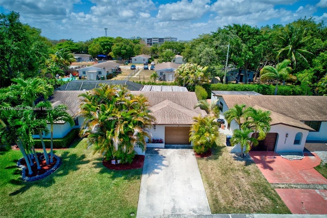 drone / aerial view