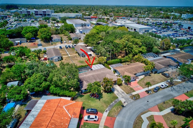 drone / aerial view