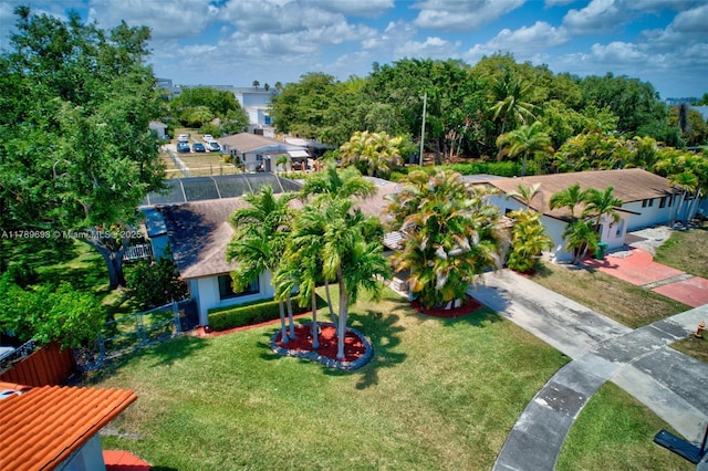 aerial view