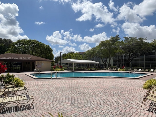 community pool featuring a patio